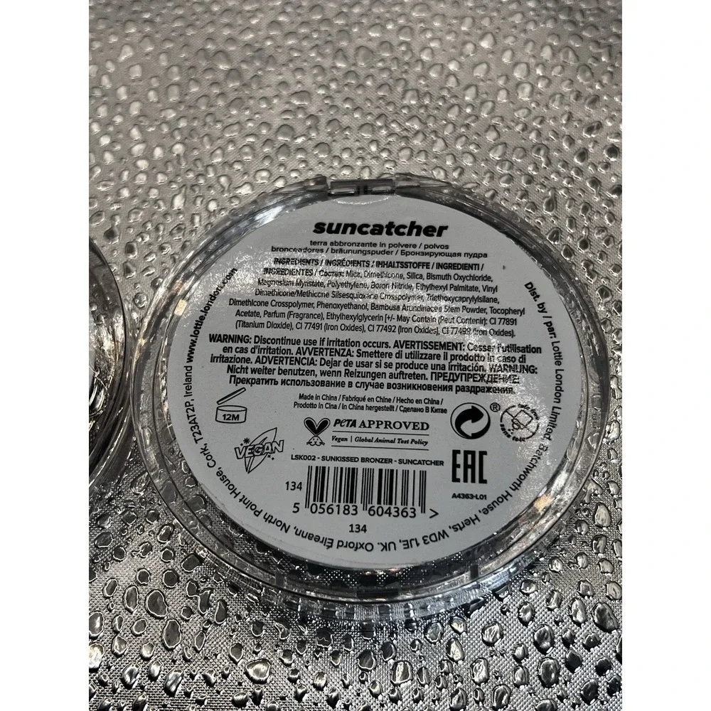 Lottie London Sunkissed Coconut Bronzer - suncatcher -2 Pack